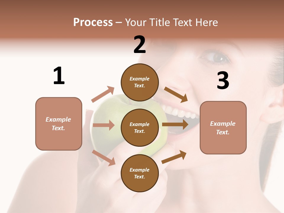 Open Mouth Eating PowerPoint Template