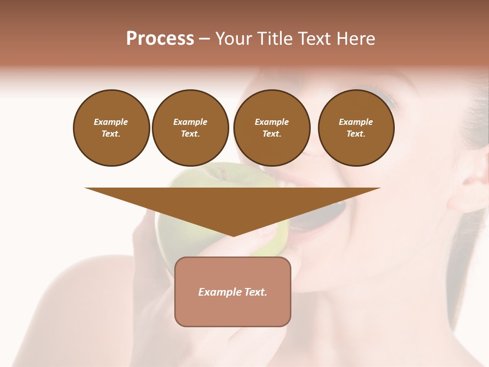 Open Mouth Eating PowerPoint Template