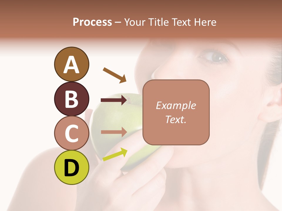 Open Mouth Eating PowerPoint Template