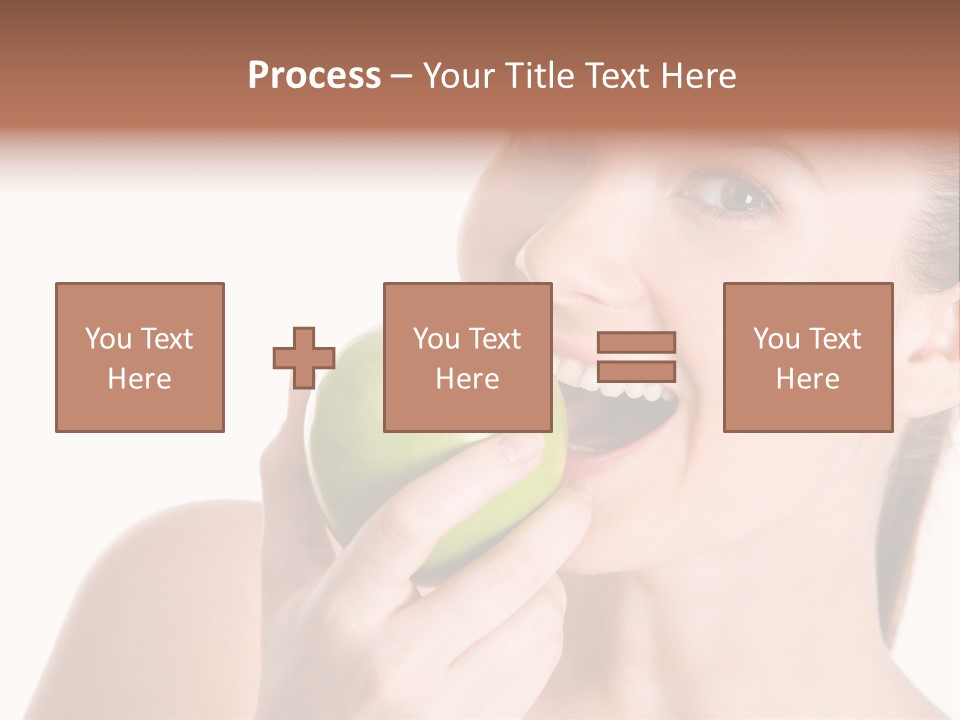 Open Mouth Eating PowerPoint Template