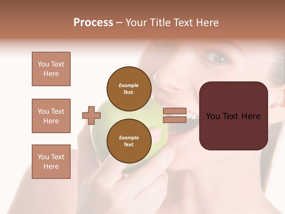 Open Mouth Eating PowerPoint Template