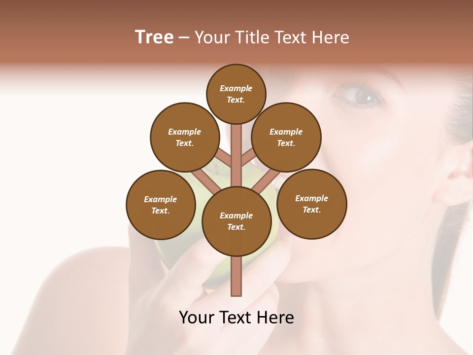 Open Mouth Eating PowerPoint Template