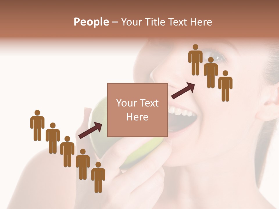 Open Mouth Eating PowerPoint Template