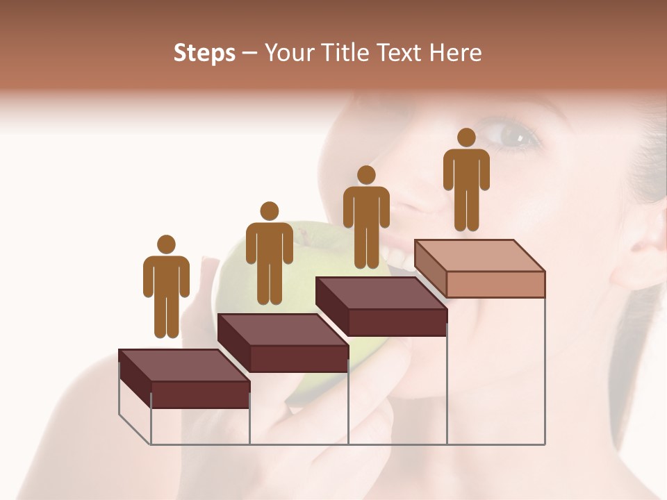 Open Mouth Eating PowerPoint Template