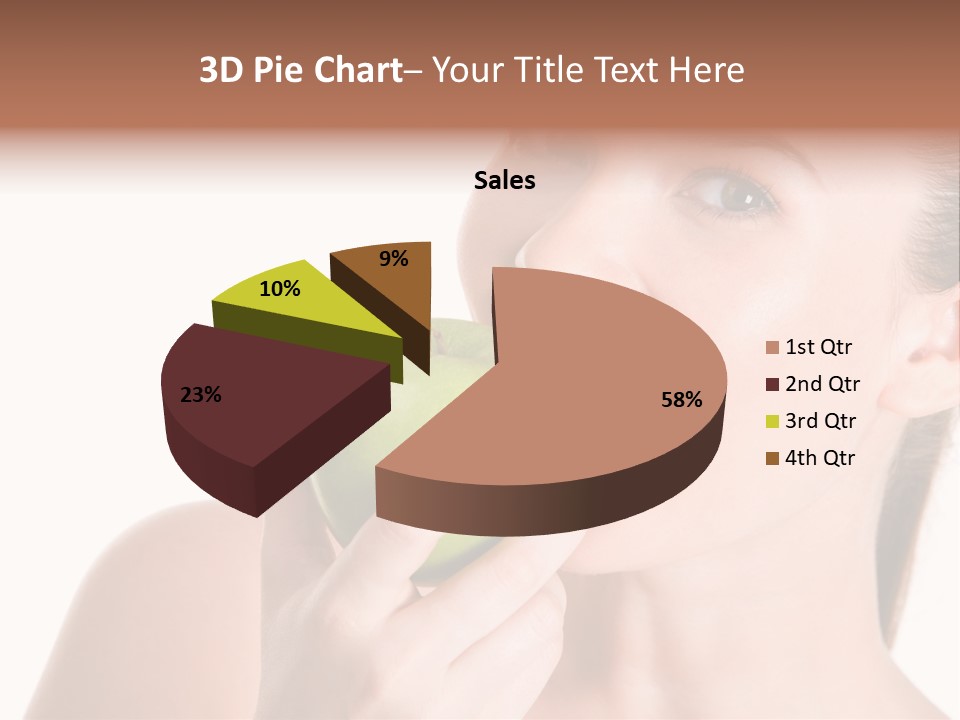 Open Mouth Eating PowerPoint Template