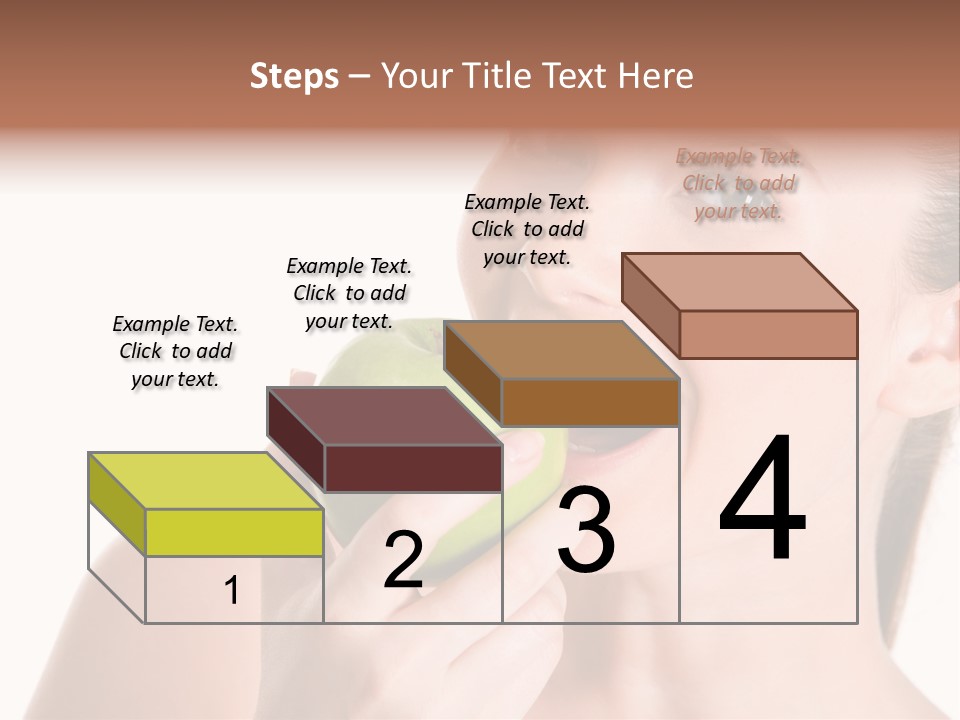 Open Mouth Eating PowerPoint Template