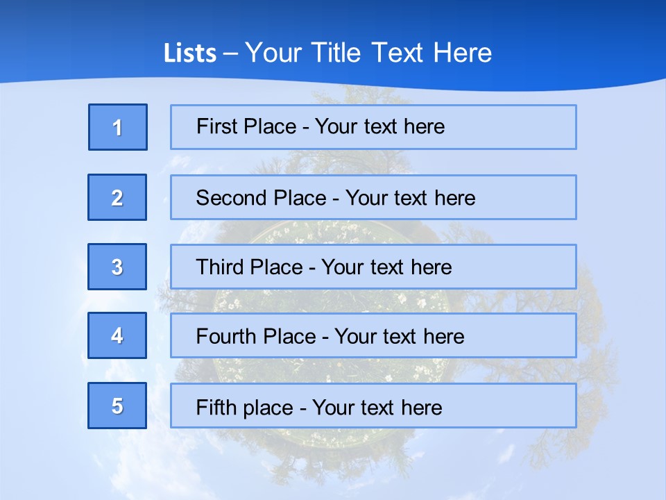 Miniplanet PowerPoint Template