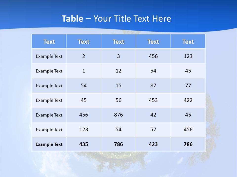 Miniplanet PowerPoint Template