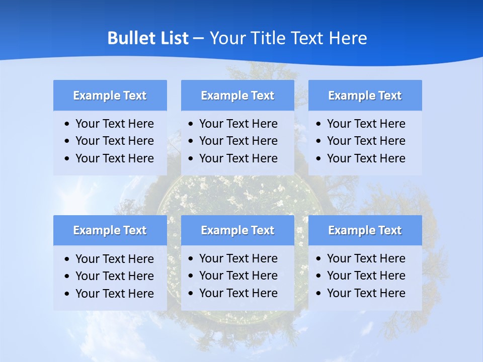 Miniplanet PowerPoint Template