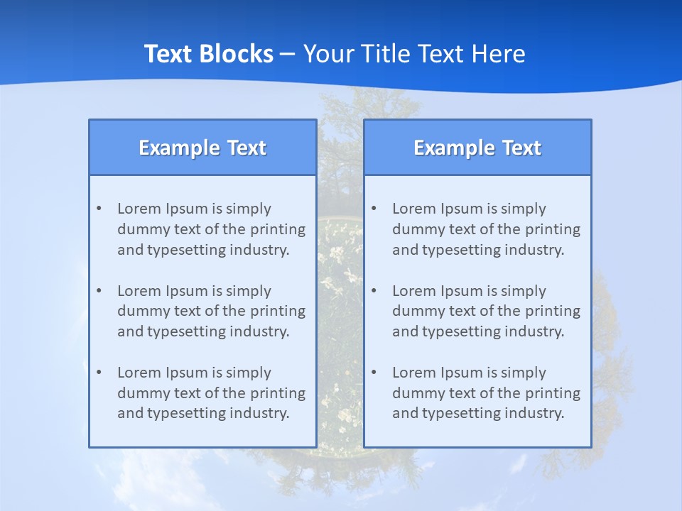Miniplanet PowerPoint Template