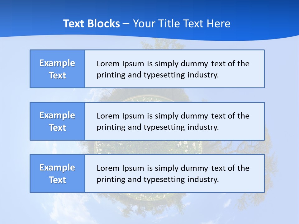 Miniplanet PowerPoint Template