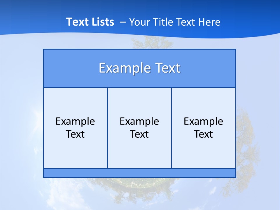 Miniplanet PowerPoint Template