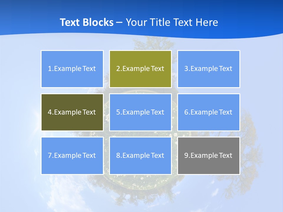 Miniplanet PowerPoint Template