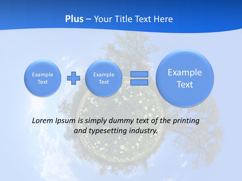 Miniplanet PowerPoint Template