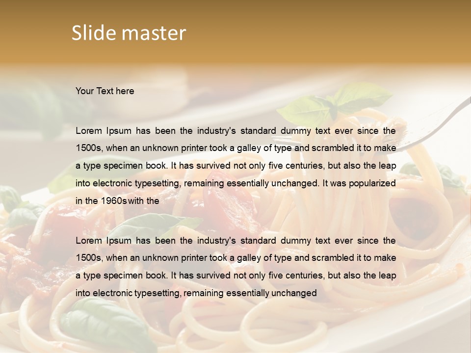 Cooking Italian PowerPoint Template