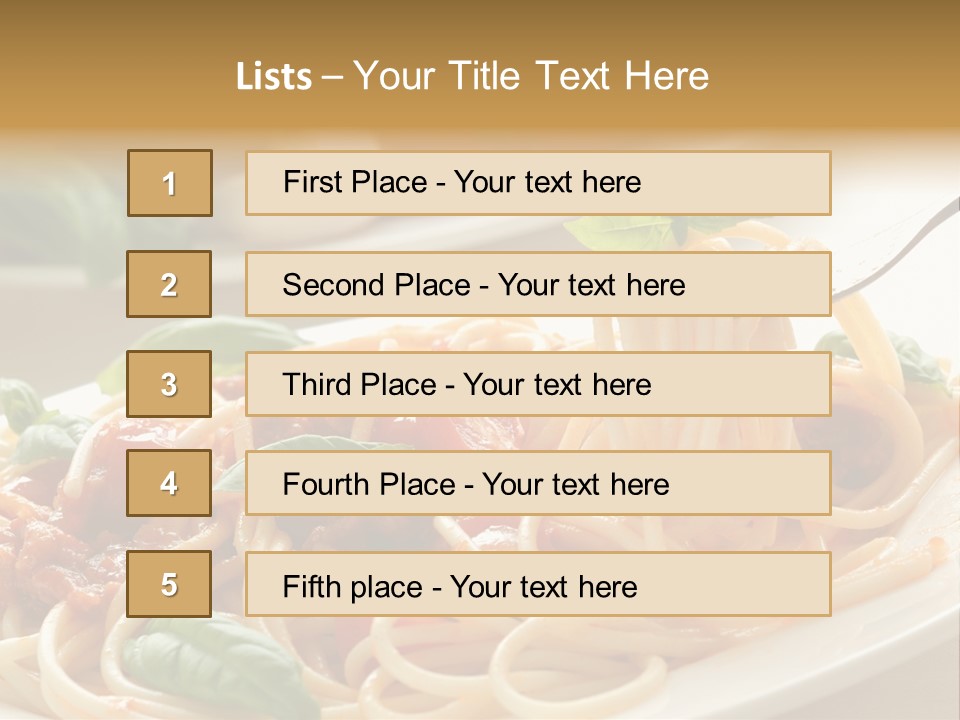 Cooking Italian PowerPoint Template