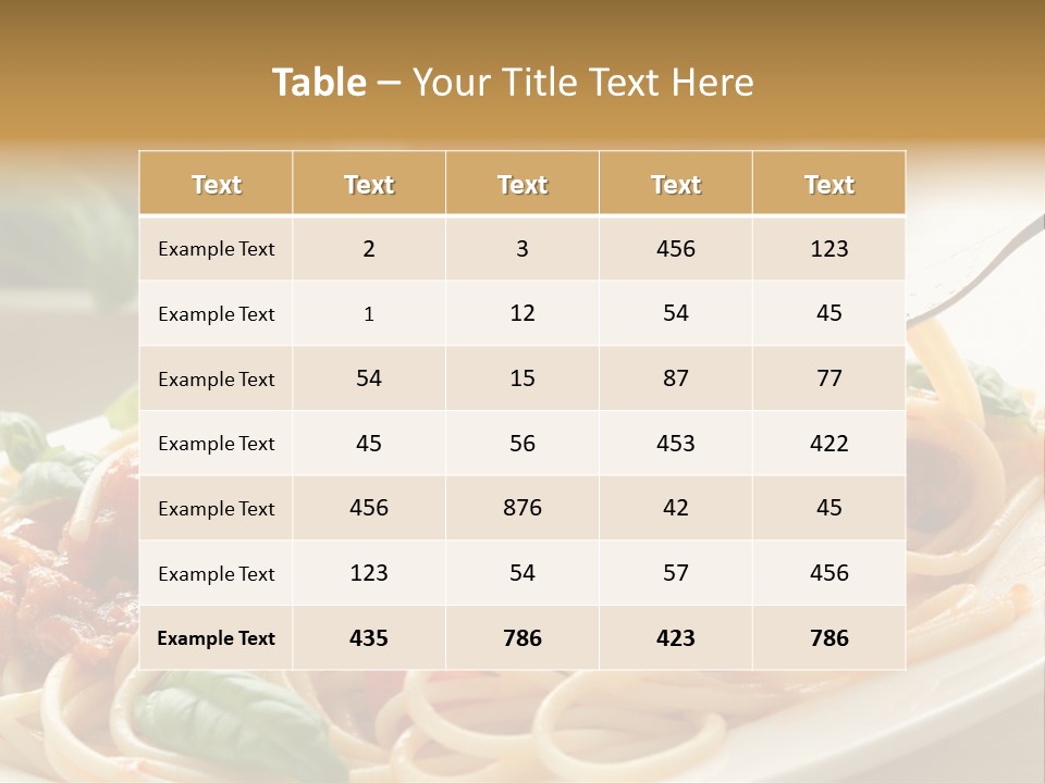 Cooking Italian PowerPoint Template