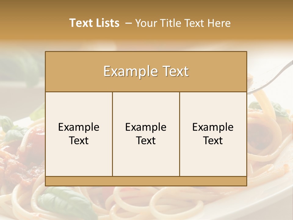 Cooking Italian PowerPoint Template