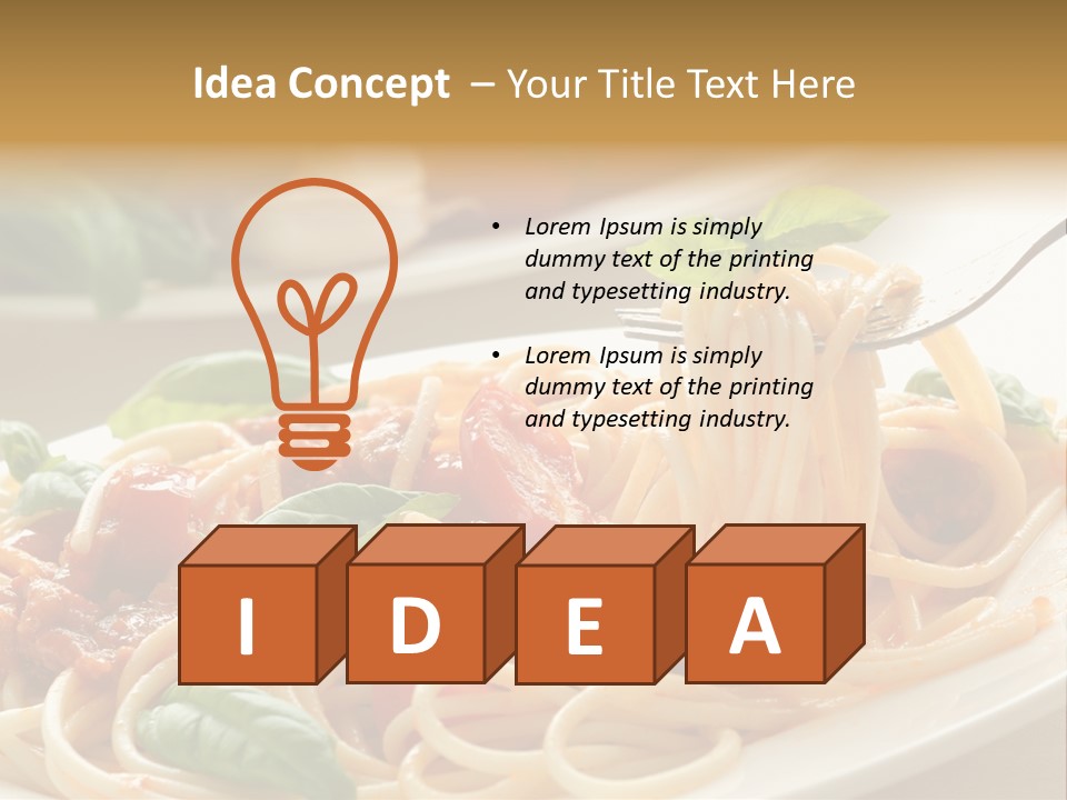 Cooking Italian PowerPoint Template