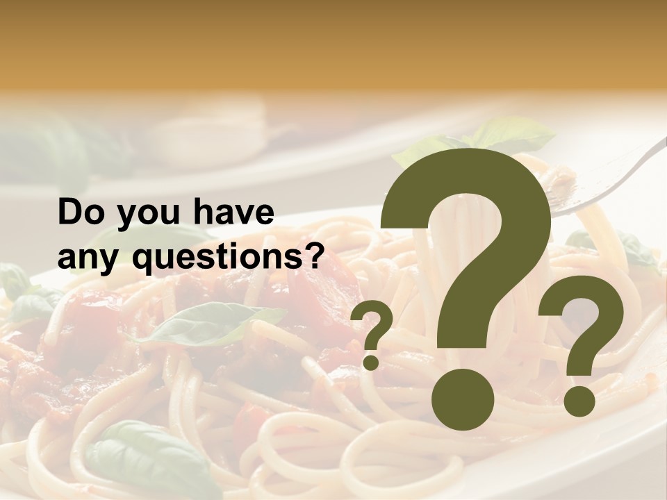 Cooking Italian PowerPoint Template