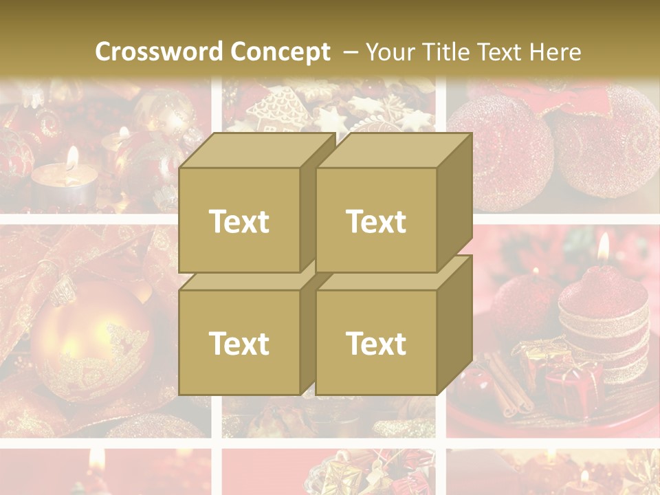 Christmas Collage PowerPoint Template