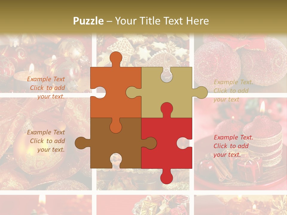 Christmas Collage PowerPoint Template