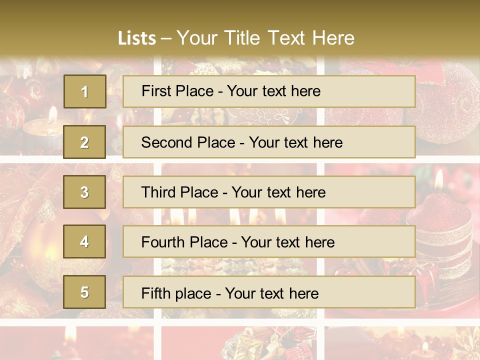 Christmas Collage PowerPoint Template