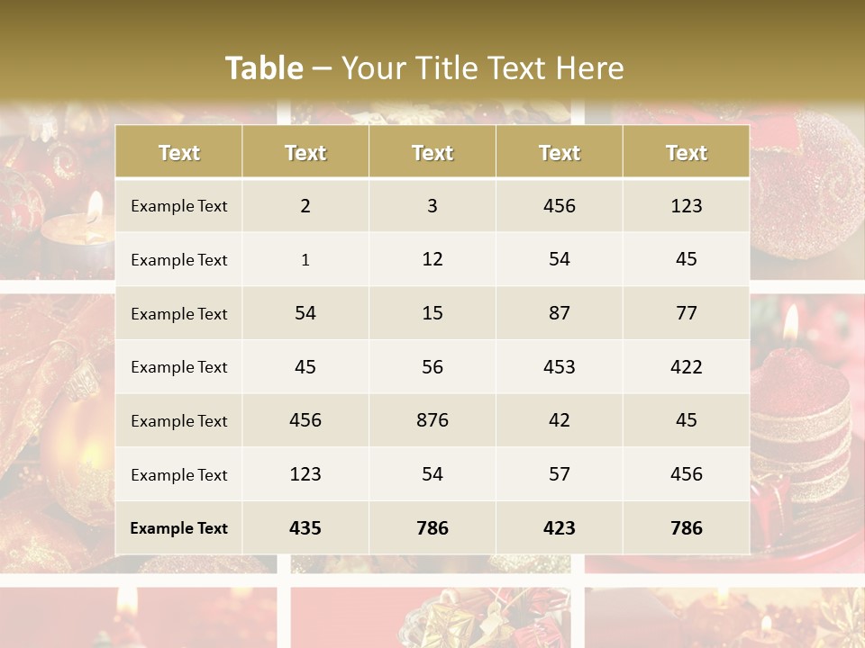 Christmas Collage PowerPoint Template