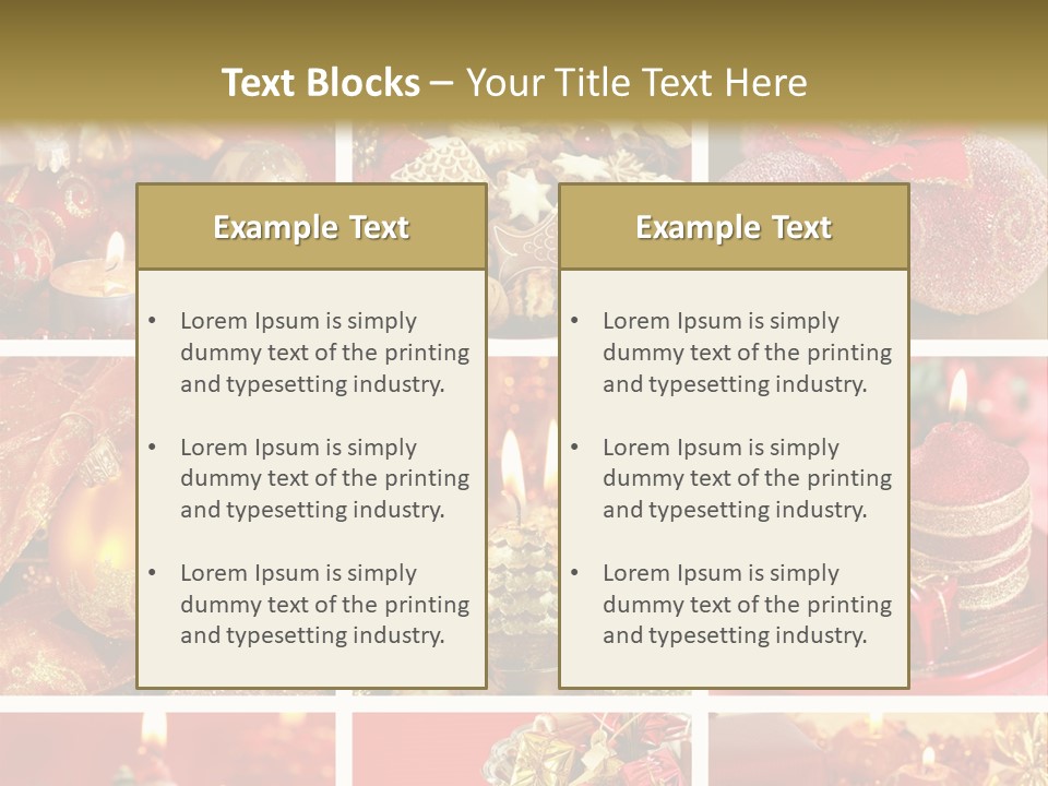 Christmas Collage PowerPoint Template