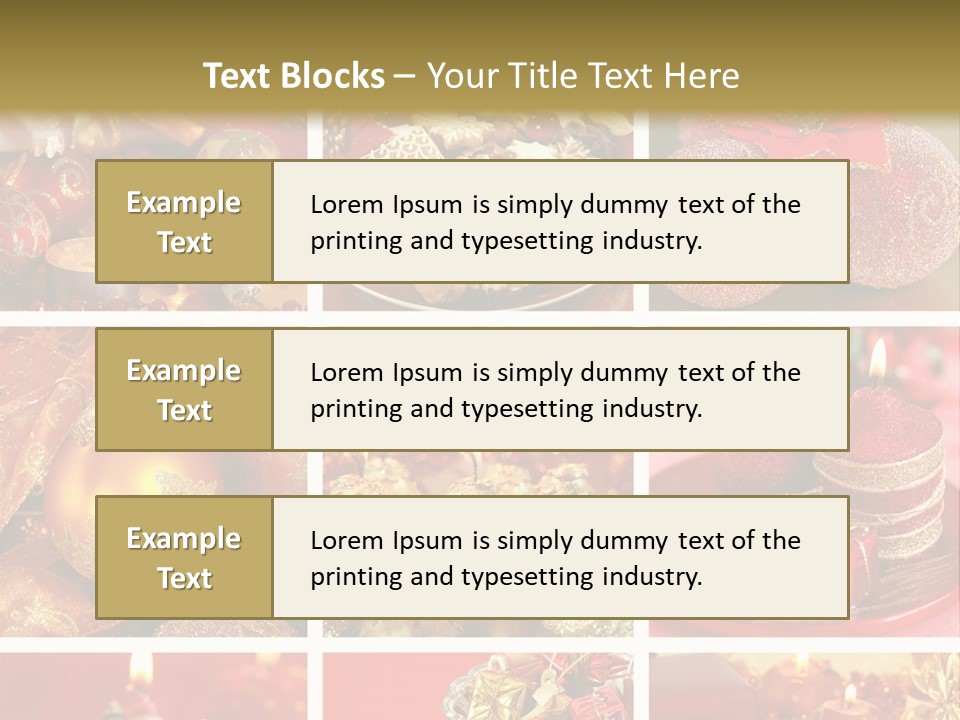 Christmas Collage PowerPoint Template