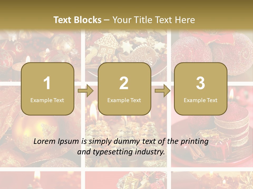 Christmas Collage PowerPoint Template