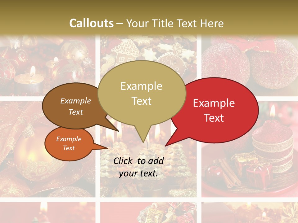 Christmas Collage PowerPoint Template
