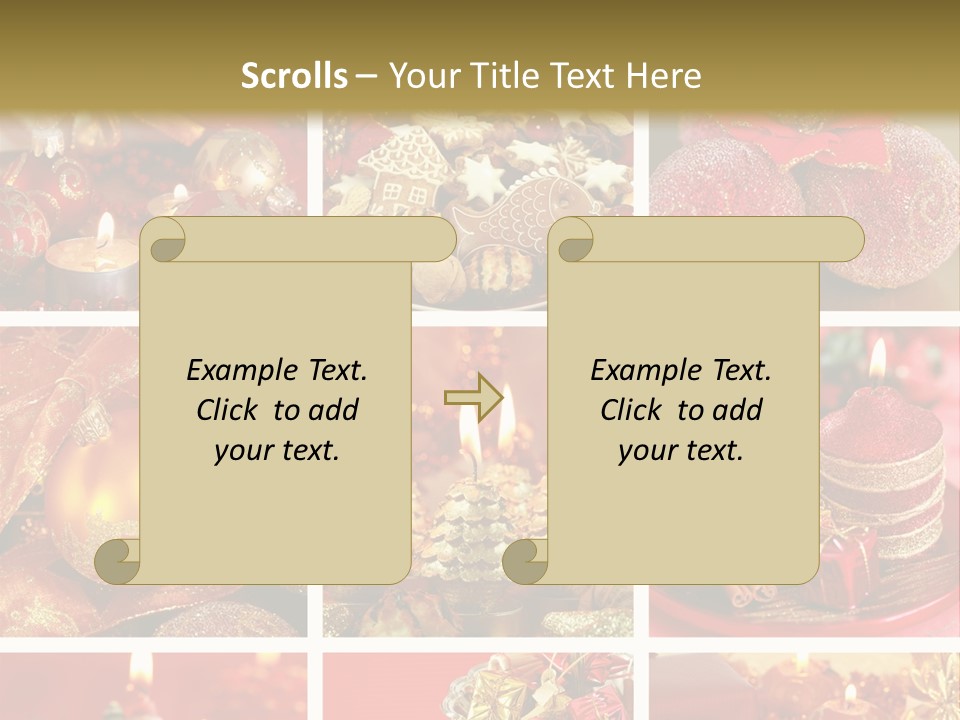 Christmas Collage PowerPoint Template