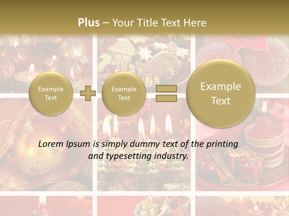 Christmas Collage PowerPoint Template