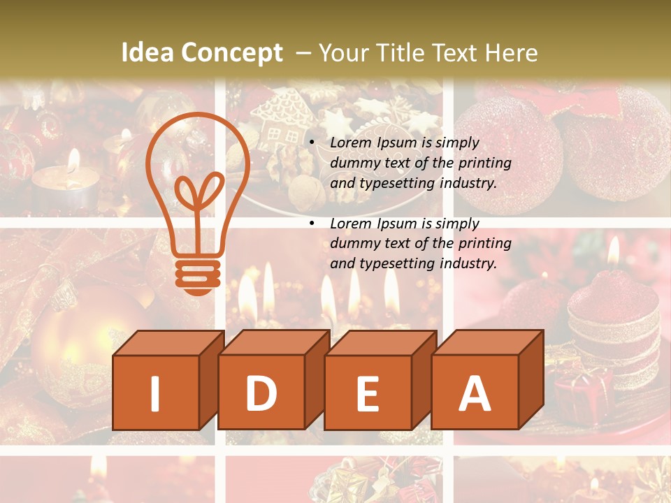 Christmas Collage PowerPoint Template