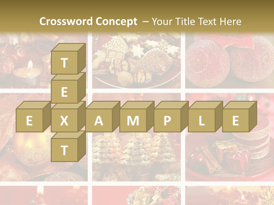 Christmas Collage PowerPoint Template