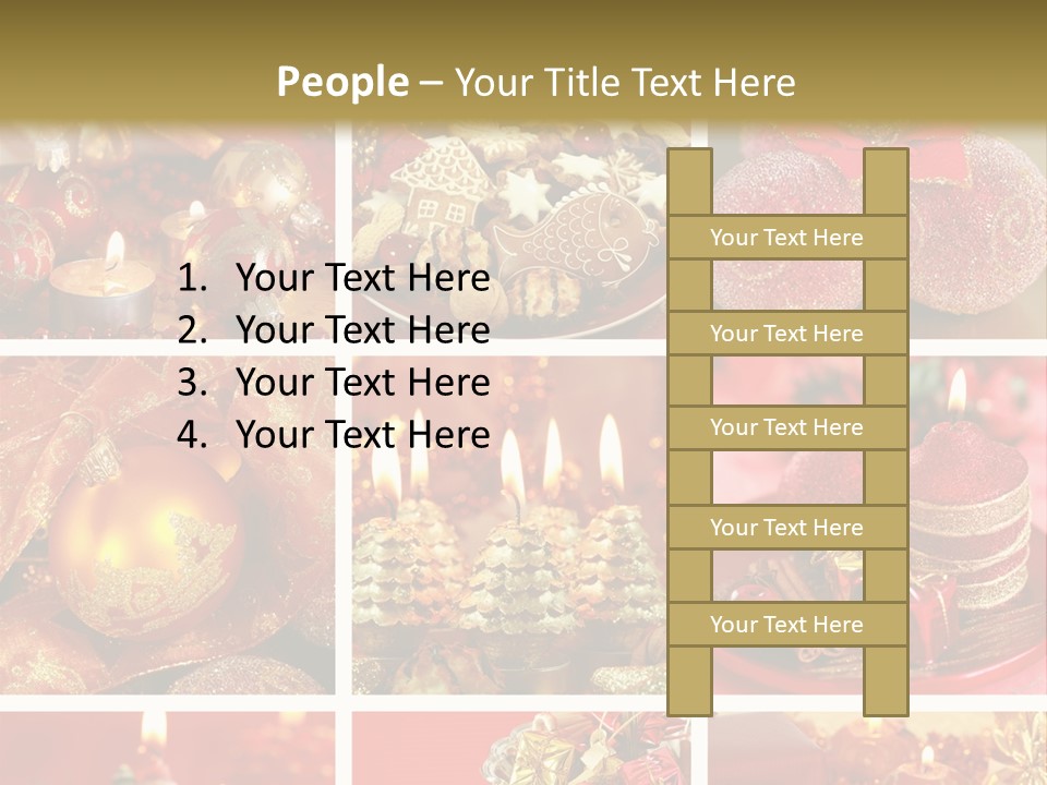 Christmas Collage PowerPoint Template