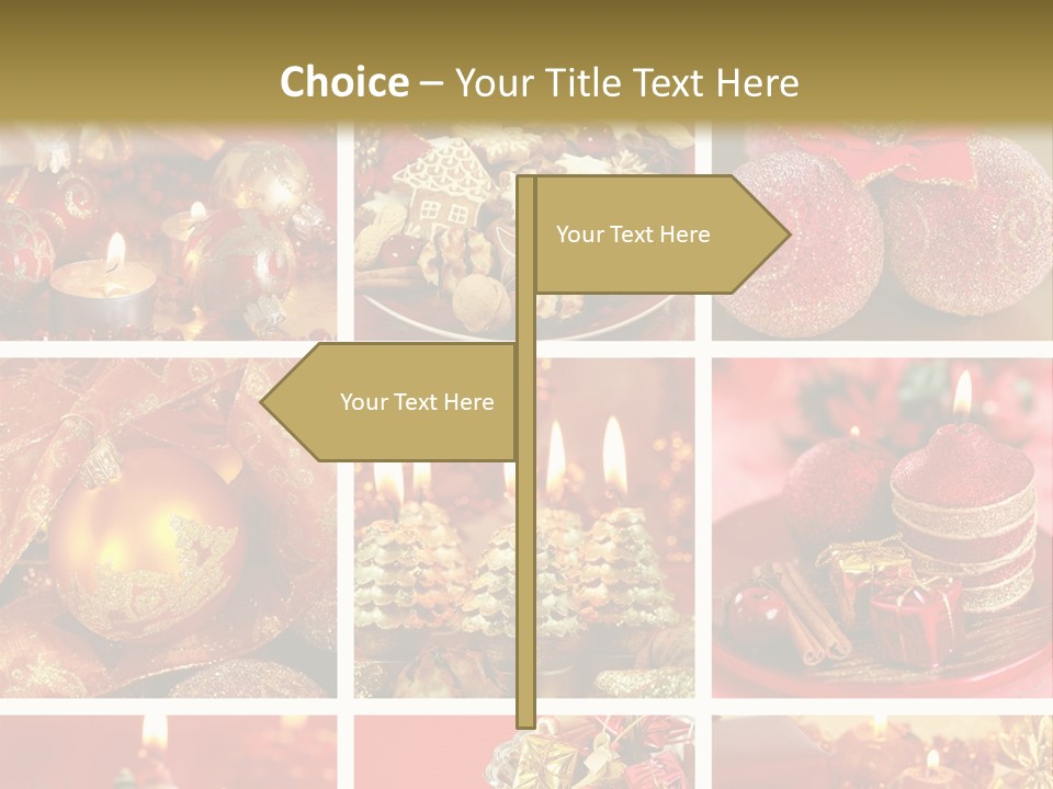 Christmas Collage PowerPoint Template