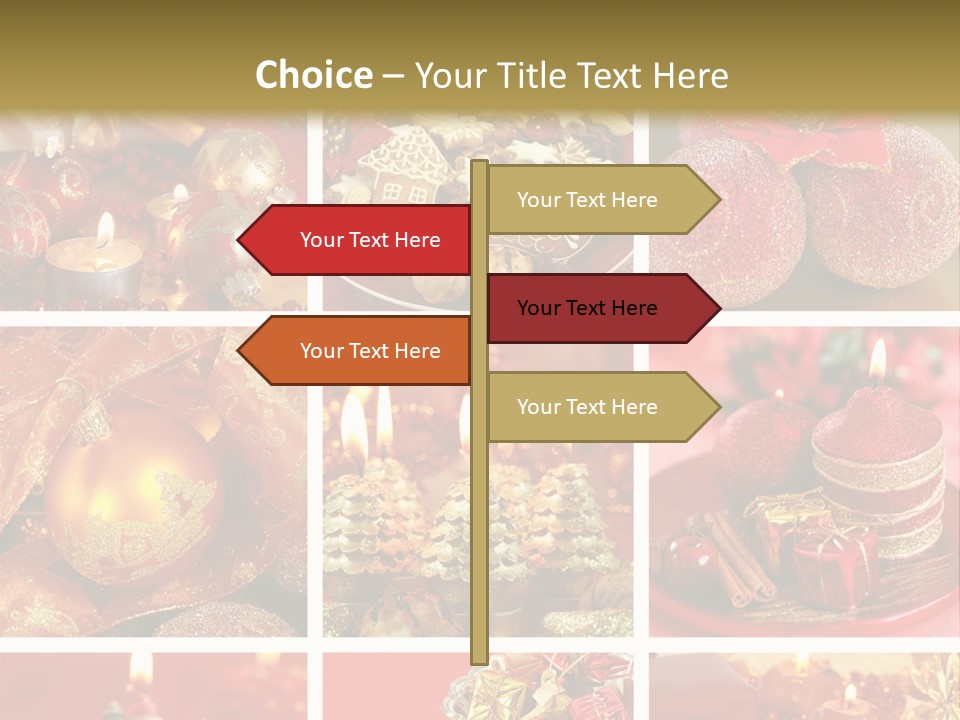 Christmas Collage PowerPoint Template