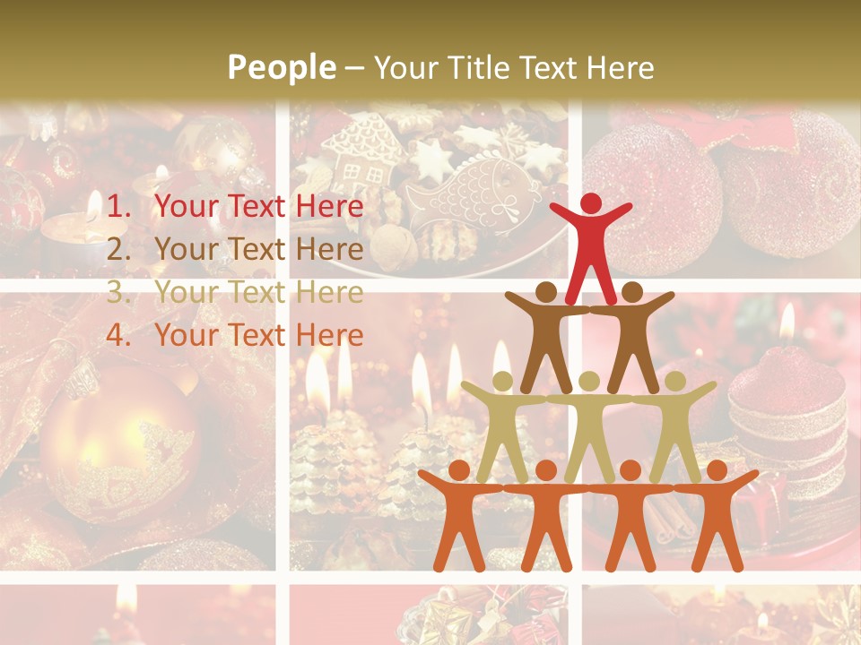 Christmas Collage PowerPoint Template