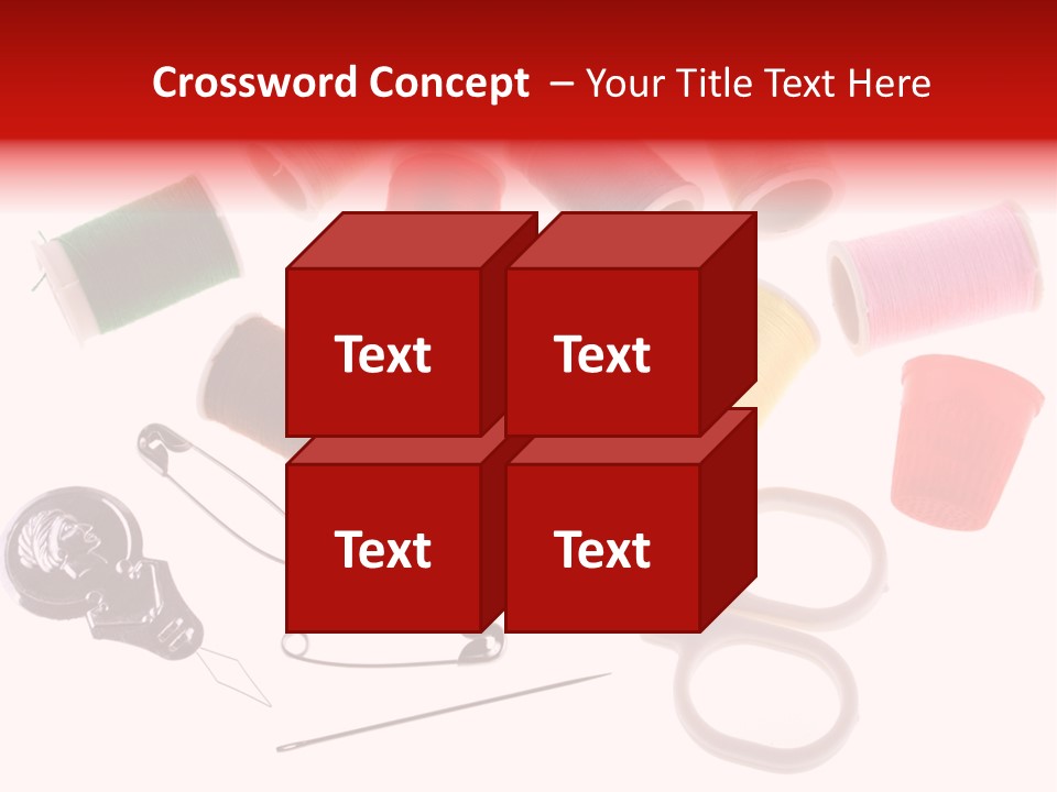 Sew Sewing Safety PowerPoint Template