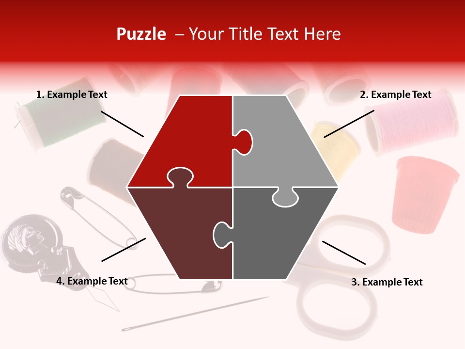 Sew Sewing Safety PowerPoint Template