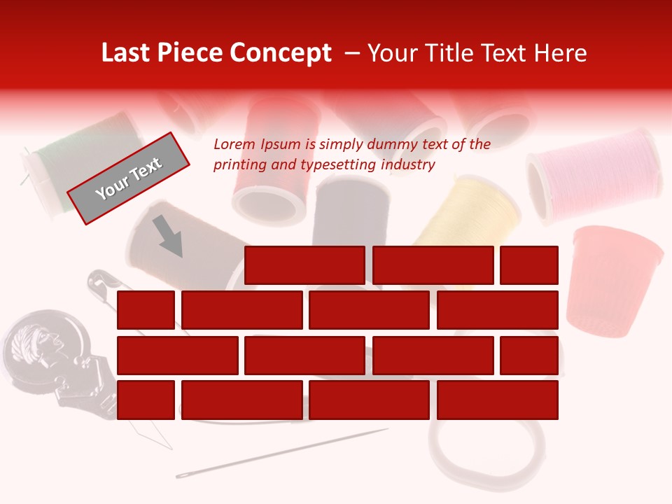 Sew Sewing Safety PowerPoint Template