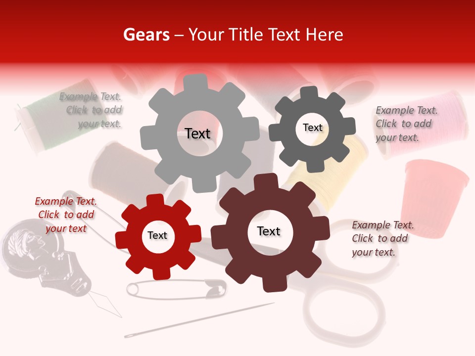 Sew Sewing Safety PowerPoint Template