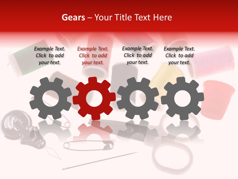 Sew Sewing Safety PowerPoint Template