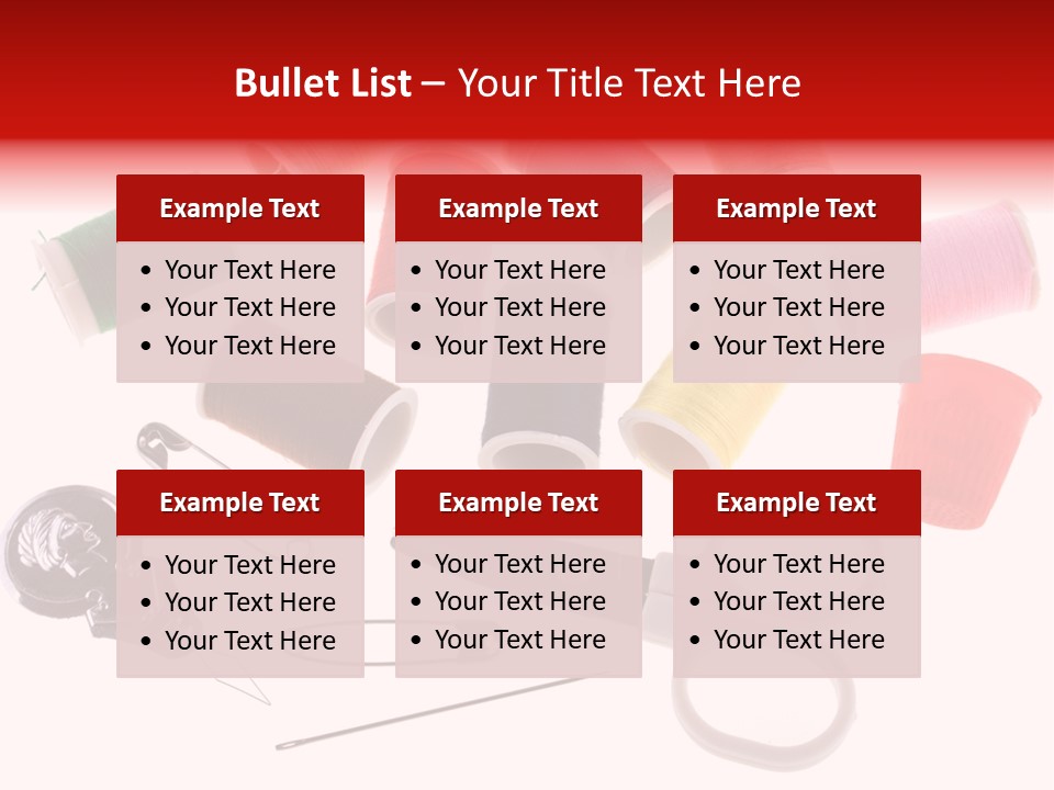 Sew Sewing Safety PowerPoint Template