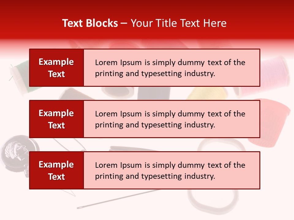 Sew Sewing Safety PowerPoint Template