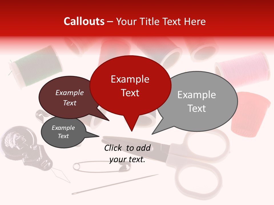 Sew Sewing Safety PowerPoint Template