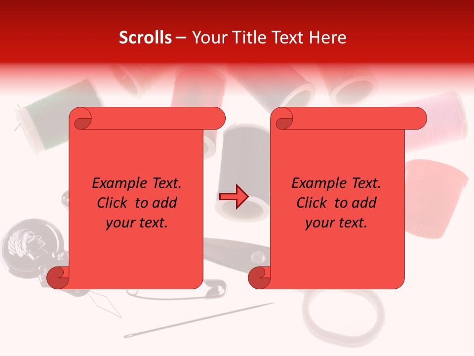 Sew Sewing Safety PowerPoint Template