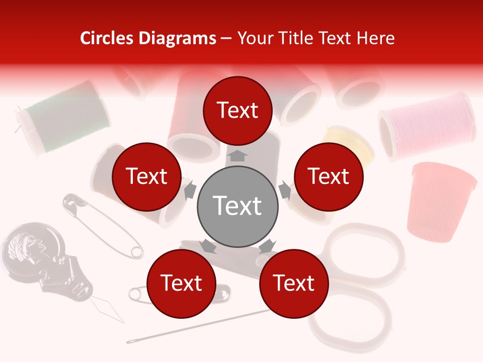 Sew Sewing Safety PowerPoint Template